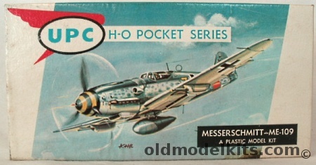 UPC 1/199 Messerschmitt Bf-109G, 7050-29 plastic model kit